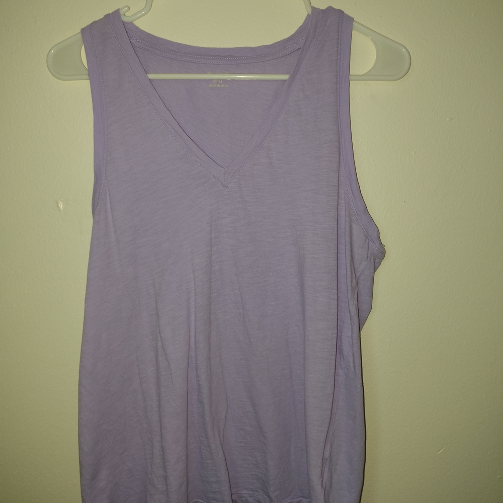 Lavender Sleeveless Women's Top